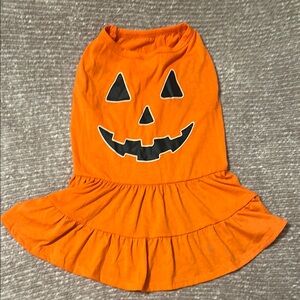 Orange Pumpkin dog Costume